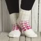 Sockar med Hjärtan i Sportragg